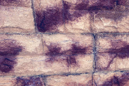 Brick texture for a designer. Blurred color.