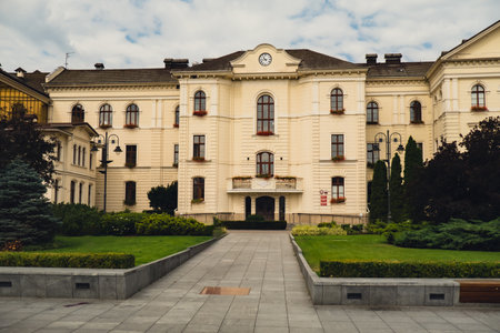 Bydgoszcz, Poland August 2022. View of City of Architecture famous popular tourist attraction travel destination Bydgoszcz near Brda River. Museums and monuments The largest city in the Kuyavian-Pomeranianのeditorial素材