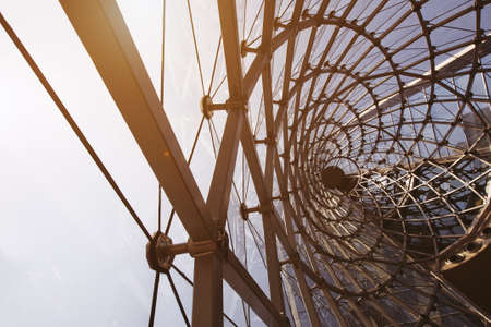 Abstract metal  structureの写真素材