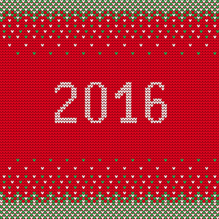 Illustration of Ugly sweater Party for Designのイラスト素材