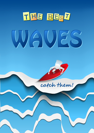PaperCut Wave 05のイラスト素材