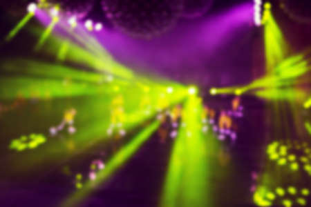 Blur background with bokeh light at a music concert Defocused background