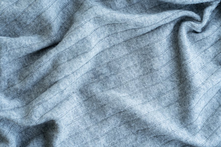 Gray wool knitted sweater texture. Flat style.の写真素材