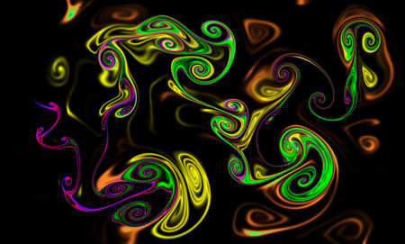 Magic space texture, pattern, looks like colorful smokeの写真素材