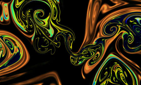Magic space texture, pattern, looks like colorful smoke and fireの写真素材