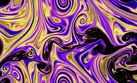 Magic space texture, pattern, looks like colorful smoke and fireの写真素材