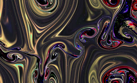 Magic space texture, pattern, looks like colorful smoke and fireの写真素材