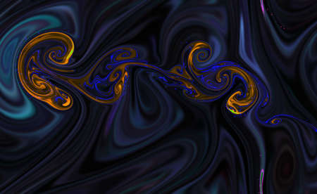 Magic space texture, pattern, looks like colorful smoke and fireの写真素材