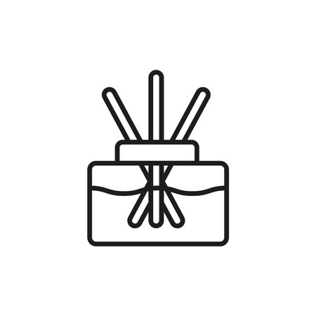 Diffuser bedroom icon vector basic design simple and modern concept graphic