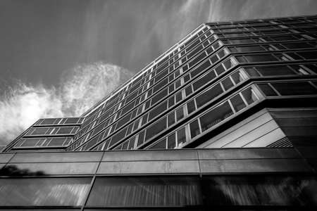 Large business building with  skyのeditorial素材