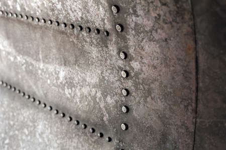 Abstract steel background closeup photo