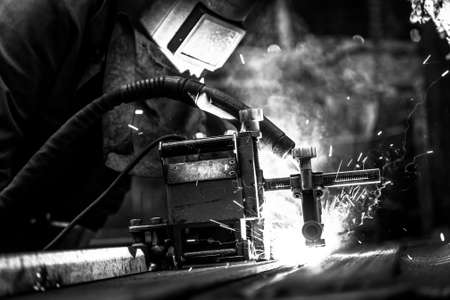 Circural saw close up black and whiteの写真素材