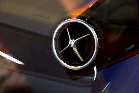 Car vent interior close upの写真素材