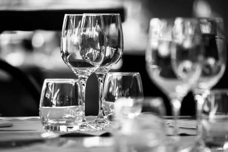 Elegant table setの写真素材