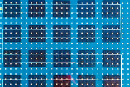 Solar panel abstract backgroundの写真素材