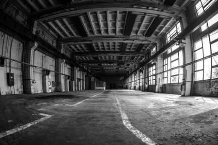 Dark industrial interiorの写真素材
