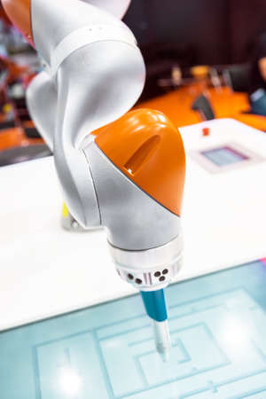 Industrial robot armの写真素材