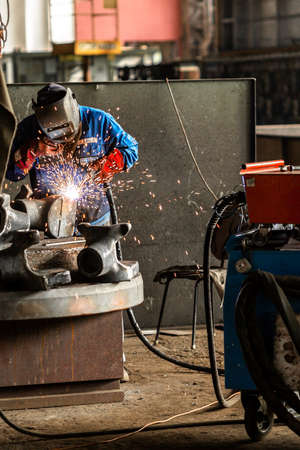 Industrial Worker at the factory