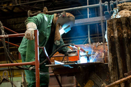 Industrial Worker at the factoryの写真素材