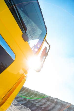 Large truck detailsの写真素材