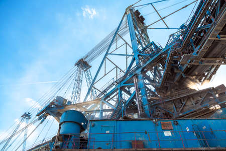 Mining machinery in the mineの写真素材