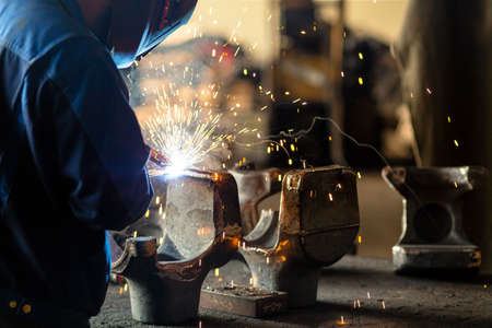Industrial Worker at the factoryの写真素材
