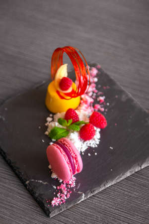 Delicious gourmet foodの写真素材