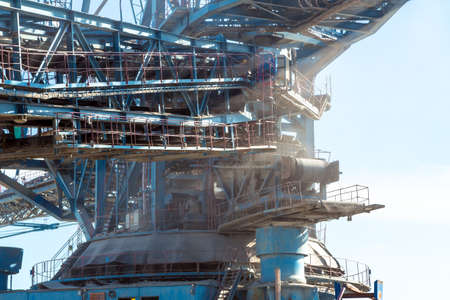 Mining machinery in the mineの写真素材