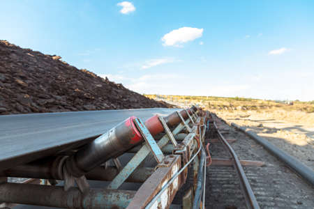 Mining machinery in the mineの写真素材