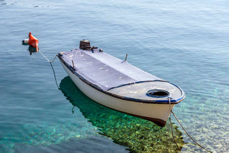 Beautiful landscape with boats and sea