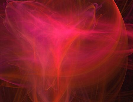 Abstract fractal image in different shades of redの写真素材