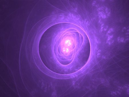 Purple and pink fairytale fantasy, fractal imageの写真素材