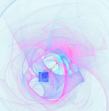 Fractal image representing a square centre of the universeの写真素材