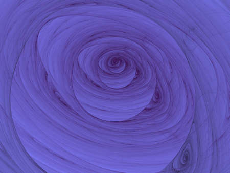 Fractal image of blue and purple flowersの写真素材