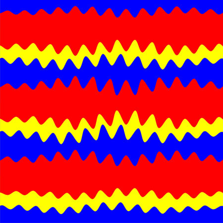 Red, blue and yellow abstract background, vector imageのイラスト素材