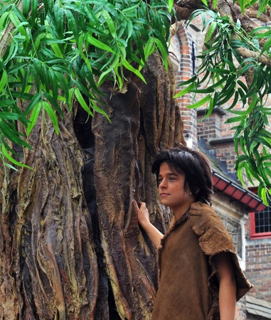 BRUGES (BRUGGE), BELGIUM - MAY 13: Procession of the Holy Blood. Annual religious procession going back to 1303, attracting 30.000 visitors this year. May 13, 2010 in Bruges (Brugge), Belgium.のeditorial素材