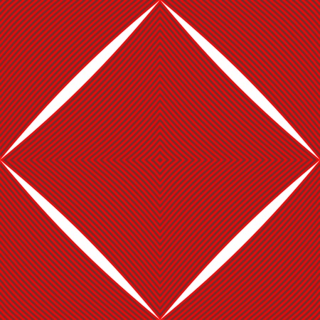 Dizzying red and brown striped diamond patternのイラスト素材