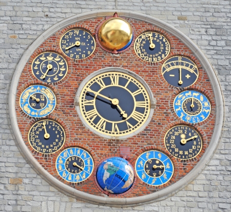 World famous Zimmer tower; Lier; Belgium; Europe; unesco world heritage siteの写真素材