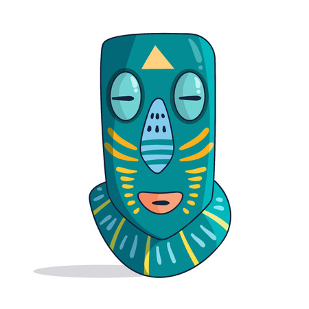 African maskのイラスト素材