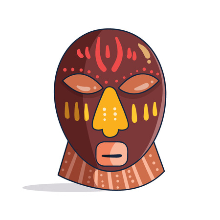 African maskのイラスト素材