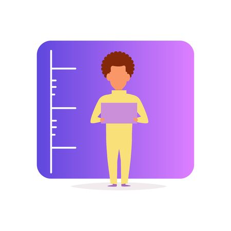 Robber. Vector. Cartoon. Isolated art on white background Flatのイラスト素材