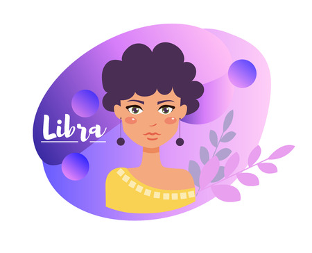 Sign of the zodiac. Horoscope. Astrology. Vector isolated illustration.のイラスト素材