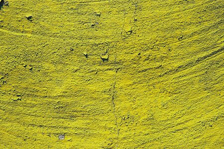 yellow grunge cement background, colored stone surfaceの写真素材
