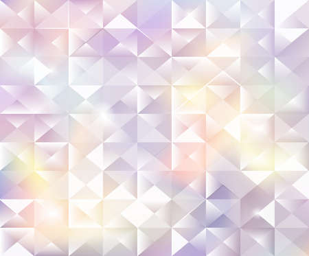 Bright geometric holographic background. Abstract background triangle. Modern style trends 80.のイラスト素材