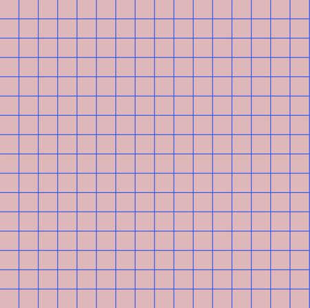 Blue cage on a pink background with a seamless pattern. Modern style trends 80.