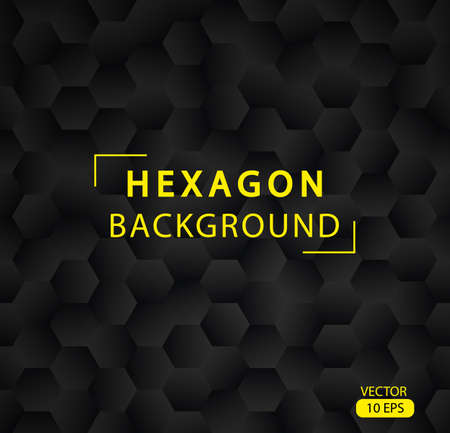 Abstract hexagon vector background. Minimalistic Hexagon Seamless Pattern. Modern design vector illustration 10 EPS.のイラスト素材