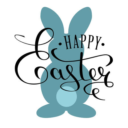 Happy Easter Day design template for cards, banners, postersのイラスト素材