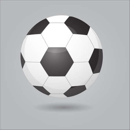 Football. Vector illustration with football ball. 10 EPSのイラスト素材