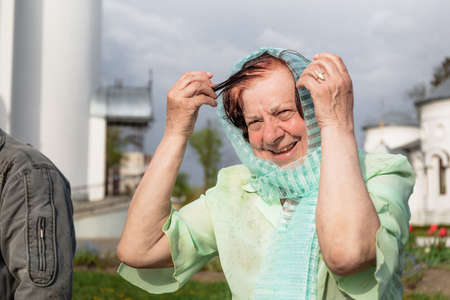 Beryoza, Belarus - April 27, 2019: The priest follows the Christian religious tradition of...