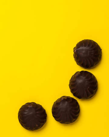 Sweets for tea and coffee. Cookie. Marshmallowsの写真素材